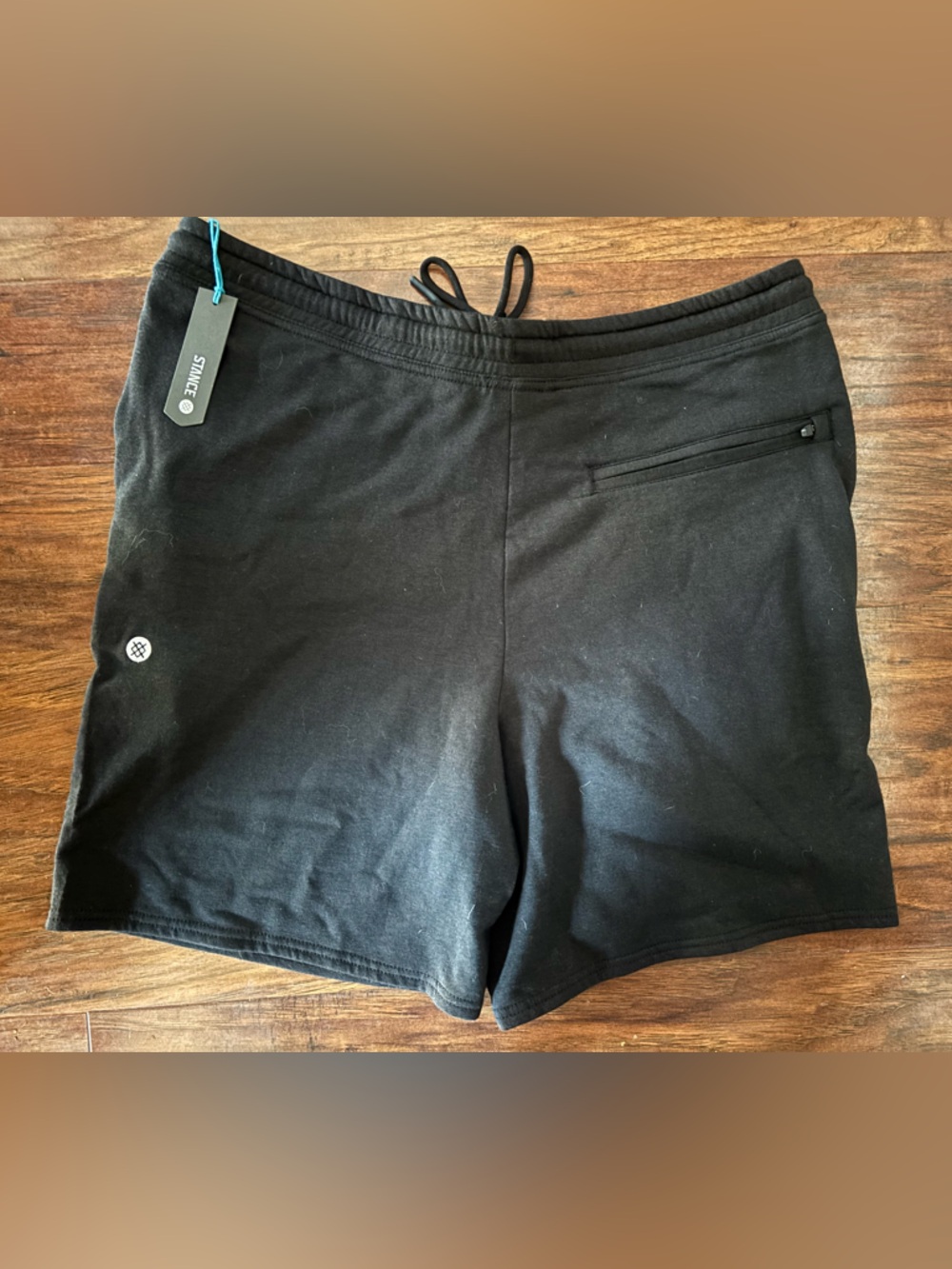 Stance Men's Black Athletic Drawstring Shorts - Picture 4 of 4